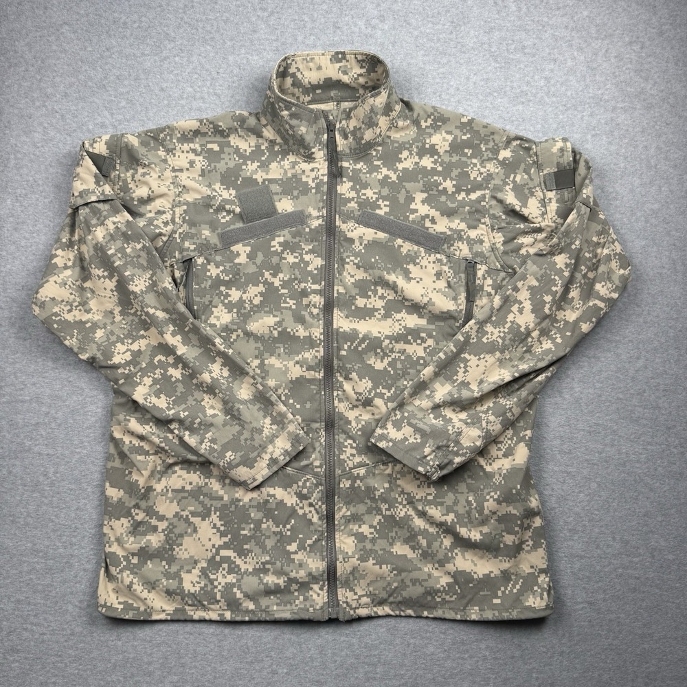 ECWCS Gen III Jacket Wind Cold Weather Large Long Digital Camo Level 4 L4 Army
